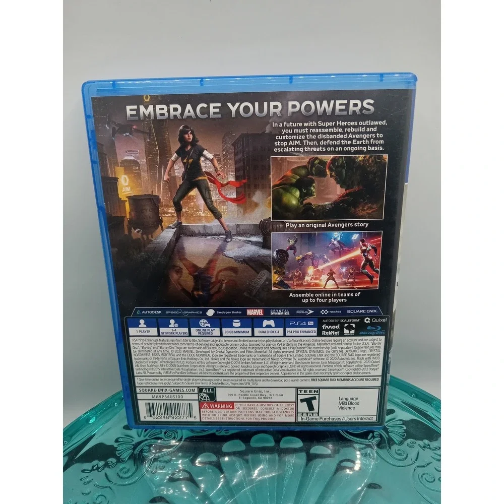 Marvel's Avengers - Sony PlayStation 4 Tested And Working